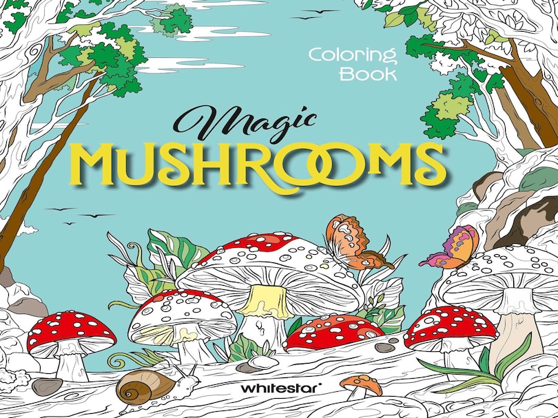 Couverture_Magic Mushrooms Coloring Book