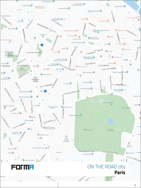 Couverture_Paris: On The Road Architecture Guides