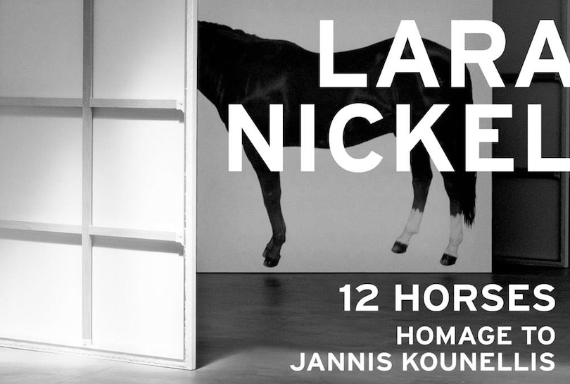 Front cover_Lara Nickel: 12 Horses-Homage to Jannis Kounellis