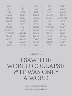 Front cover_Hassan Khan: I Saw the World Collapse & It Was Only a Word