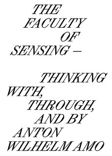 Couverture_The Faculty Of Sensing