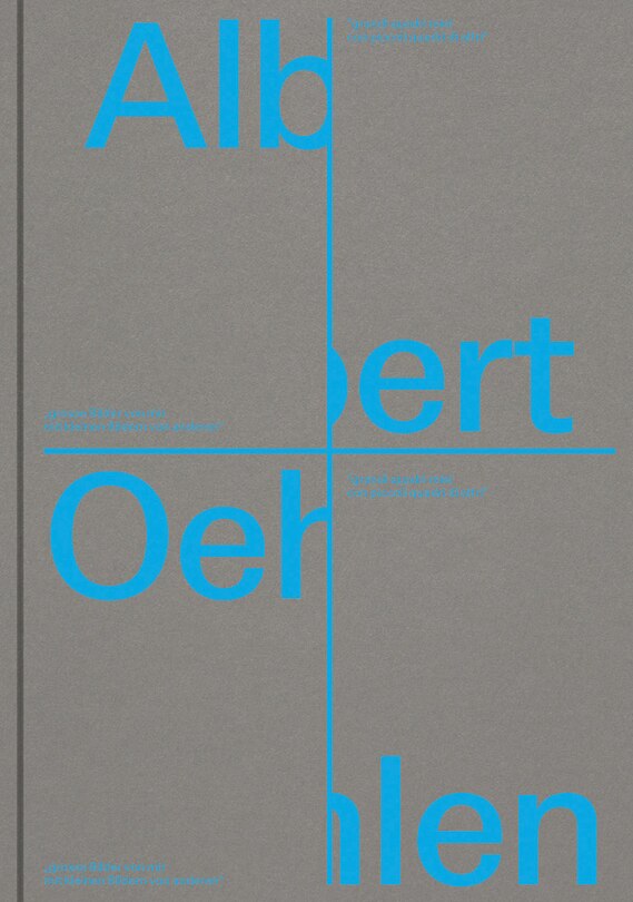 Couverture_Albert Oehlen: Big Paintings By Me With Small Paintings By Others