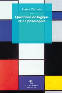 Front cover_Questions de logique et de philosophie