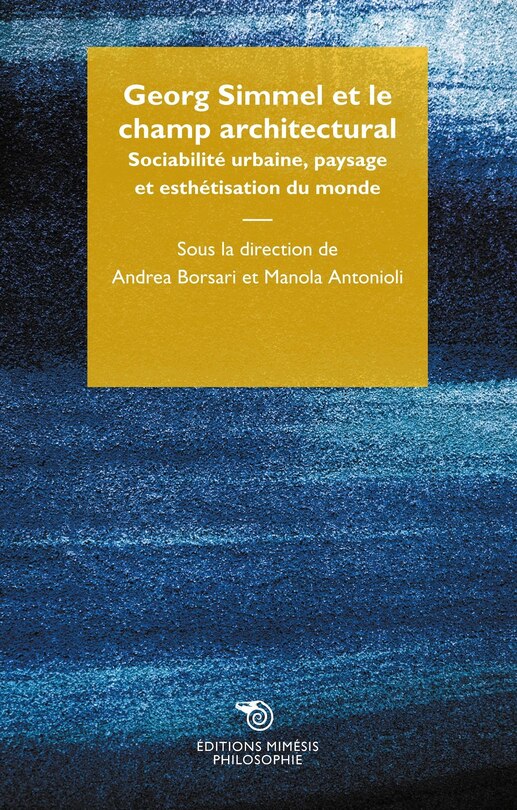 Front cover_Georg Simmel et le champ architectural