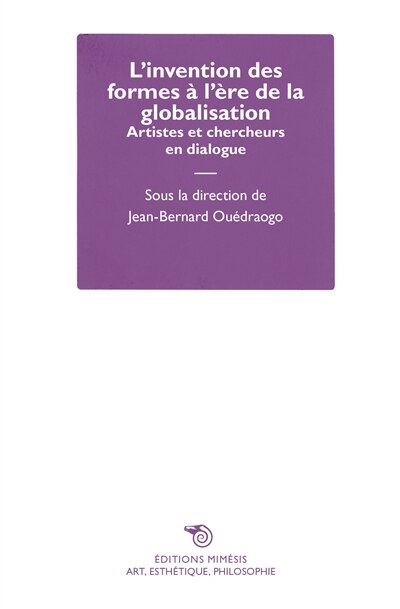 Couverture_L' invention des formes à l'ère de la globalisation