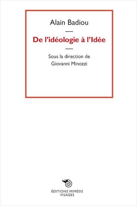 De l'idéologie à l'idée