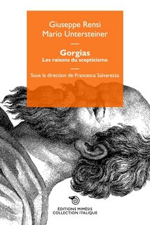 Couverture_Gorgias : les raisons du scepticisme