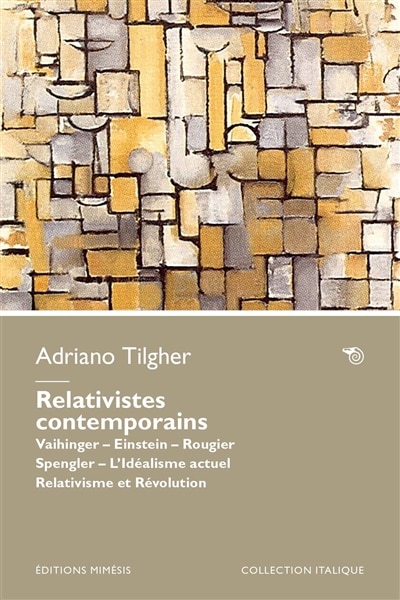 Front cover_Relativistes contemporains