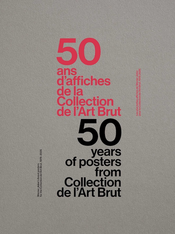 Front cover_50 Years of Posters from Collection de l'Art Brut