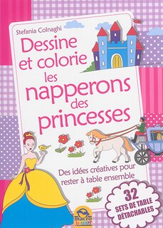 Front cover_Dessine et colorie les napperons des princesses