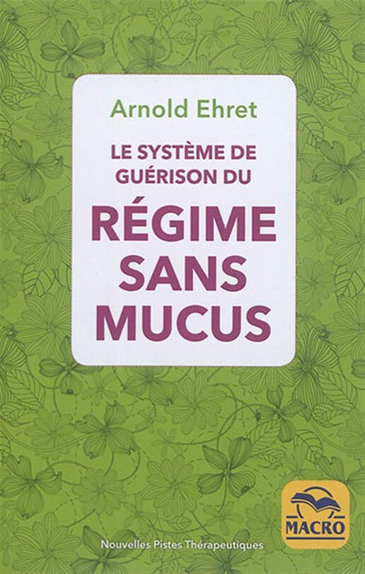 Front cover_Le système de guérison du régime sans mucus