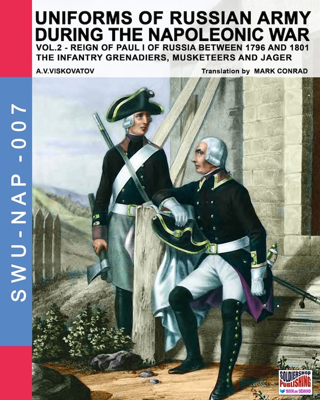 Front cover_Uniforms of Russian army during the Napoleonic war vol.2