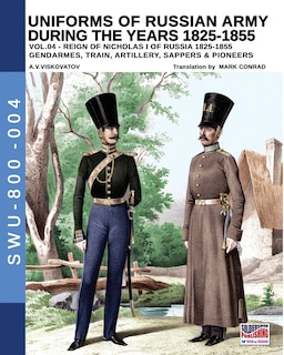 Front cover_Uniforms of Russian Army during the years 1825-1855. Vol. 4