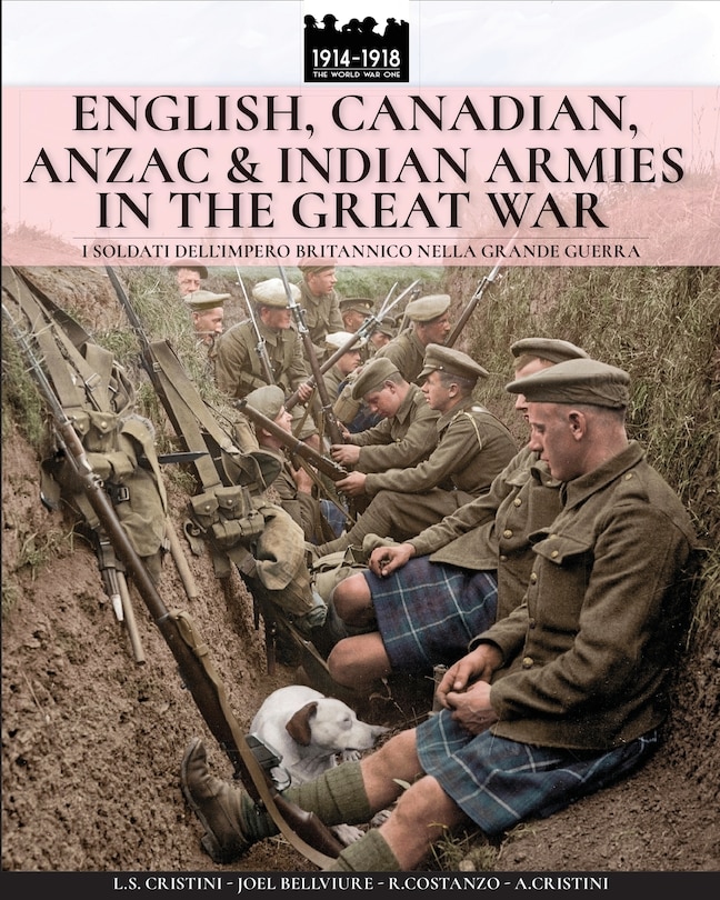 Front cover_English, Canadian, ANZAC & Indian armies in the great war