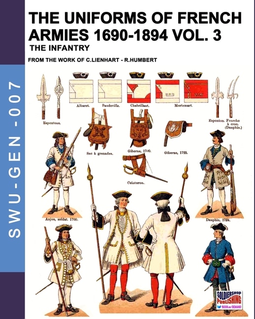 Front cover_The Uniforms Of French Armies 1690-1894 - Vol. 3