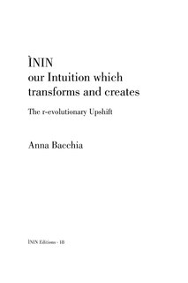 Couverture_ÌNIN - our Intuition which transforms and creates