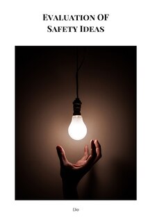Couverture_Evaluation OF Safety Ideas