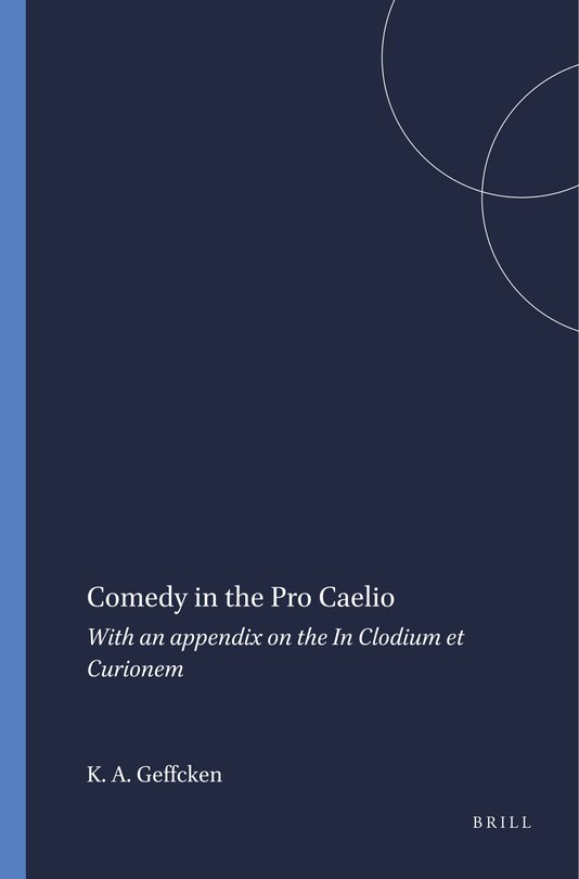 Couverture_Comedy in the Pro Caelio