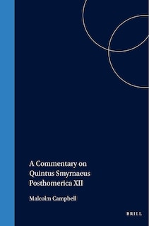 Couverture_A Commentary on Quintus Smyrnaeus Posthomerica XII