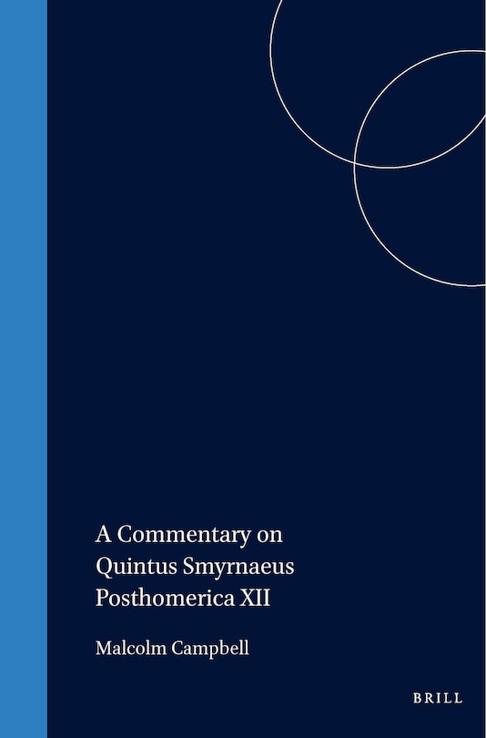 Couverture_A Commentary on Quintus Smyrnaeus Posthomerica XII