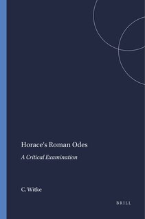 Couverture_Horace's Roman Odes
