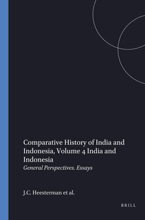 Front cover_Comparative History of India and Indonesia, Volume 4 India and Indonesia