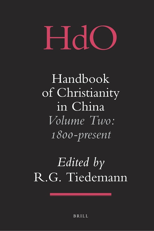 Couverture_Handbook of Christianity in China