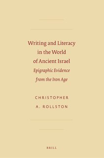 Front cover_Writing and Literacy in the World of Ancient Israel