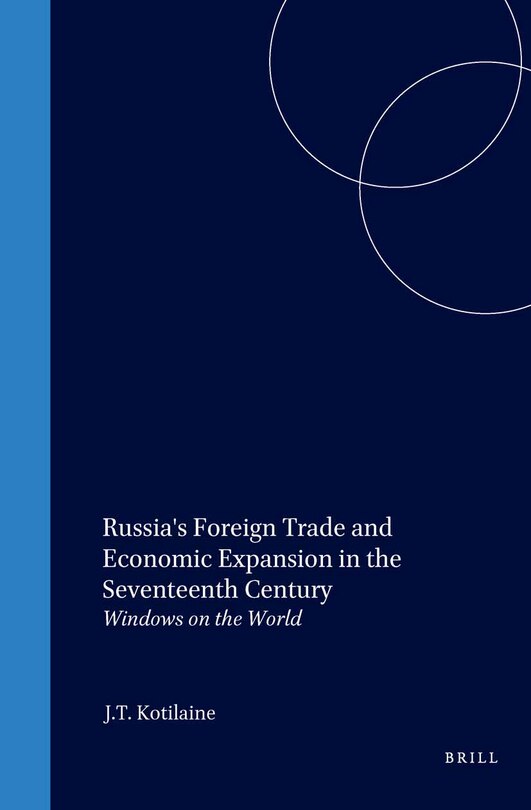 Couverture_Russia's Foreign Trade and Economic Expansion in the Seventeenth Century