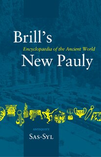 Front cover_Brill's New Pauly, Antiquity, Volume 13 (Sas-Syl)