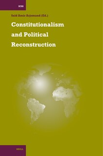 Couverture_Constitutionalism and Political Reconstruction