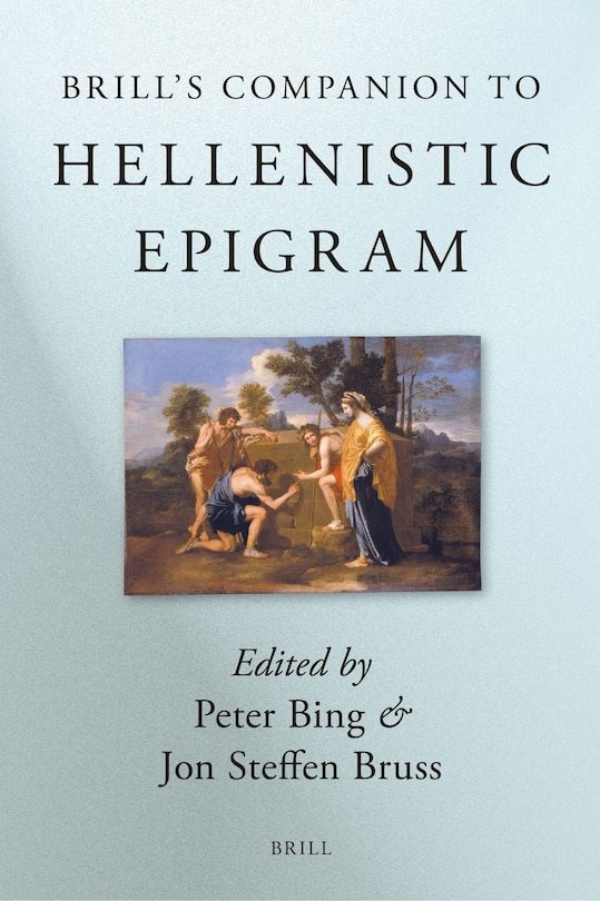 Front cover_Brill's Companion to Hellenistic Epigram