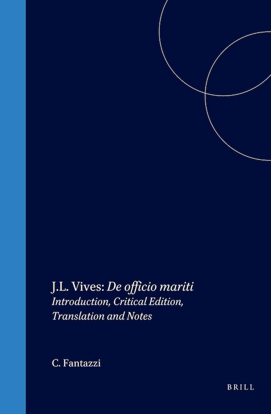 Couverture_J.L. Vives: De officio mariti