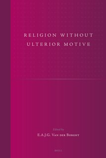 Couverture_Religion without Ulterior Motive