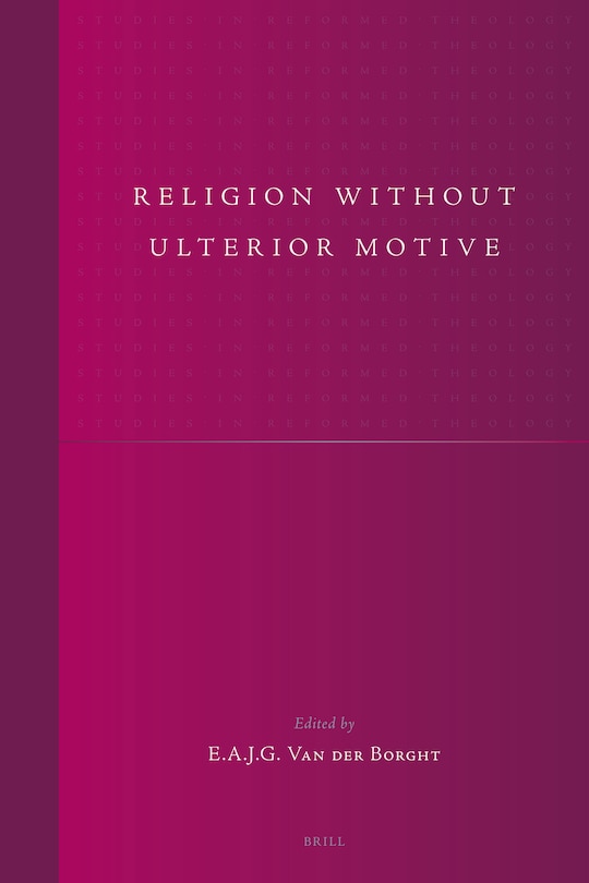 Couverture_Religion without Ulterior Motive