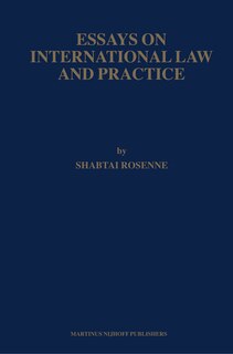 Couverture_Essays on International Law and Practice
