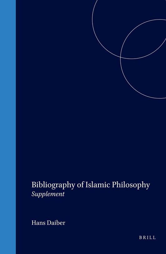 Front cover_Bibliography of Islamic Philosophy