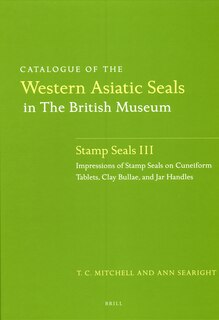 Couverture_Catalogue of the Western Asiatic Seals in the British Museum