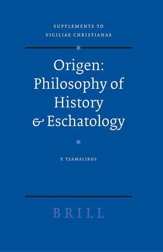 Couverture_Origen: Philosophy of History & Eschatology