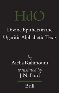 Front cover_Divine Epithets in the Ugaritic Alphabetic Texts