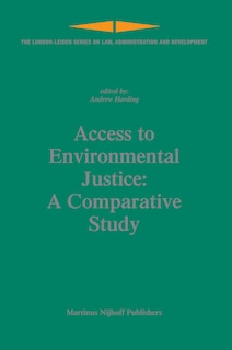 Front cover_Access to Environmental Justice: A Comparative Study