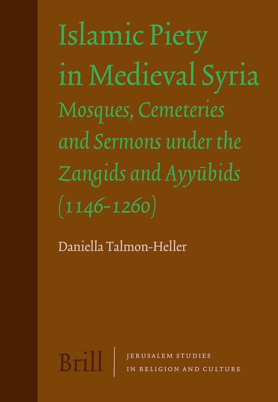 Front cover_Islamic Piety in Medieval Syria