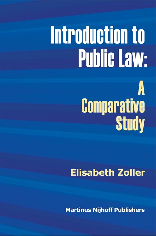 Couverture_Introduction to Public Law