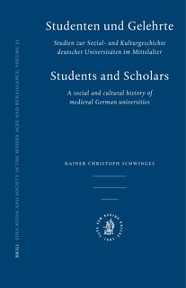 Front cover_Studenten und Gelehrte