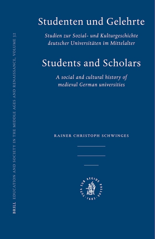Front cover_Studenten und Gelehrte
