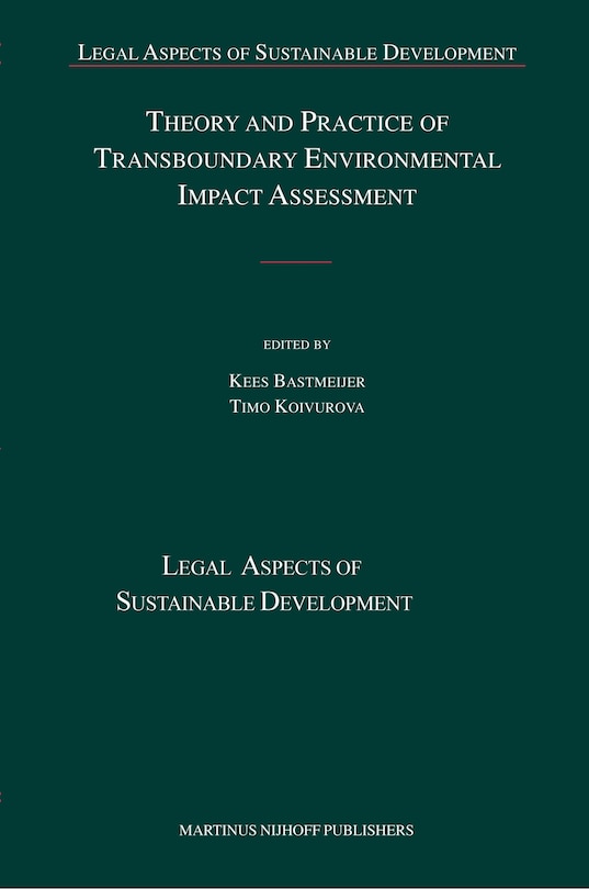 Couverture_Theory and Practice of Transboundary Environmental Impact Assessment