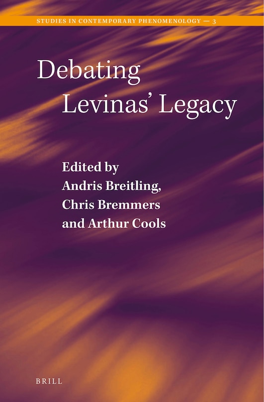 Front cover_Debating Levinas&rsquo; Legacy