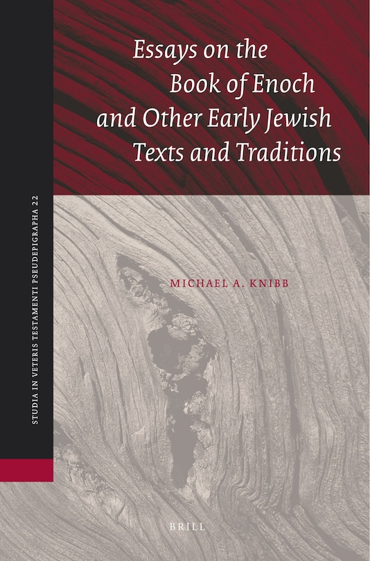 Couverture_Essays on the Book of Enoch and Other Early Jewish Texts and Traditions