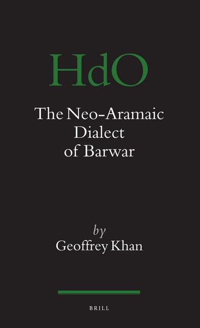 Front cover_The Neo-Aramaic Dialect of Barwar
