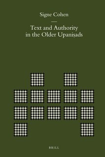 Couverture_Text and Authority in the Older Upaniṣads